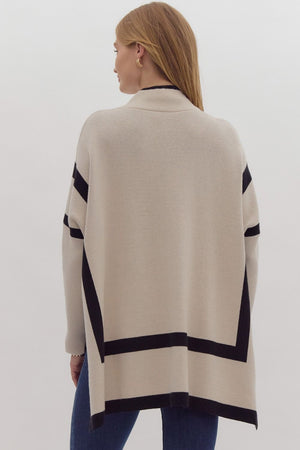 Entro New York Minute Mockneck Sweater