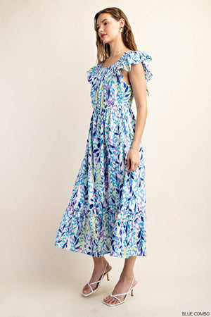 Kori Blue Bayou Midi Dress