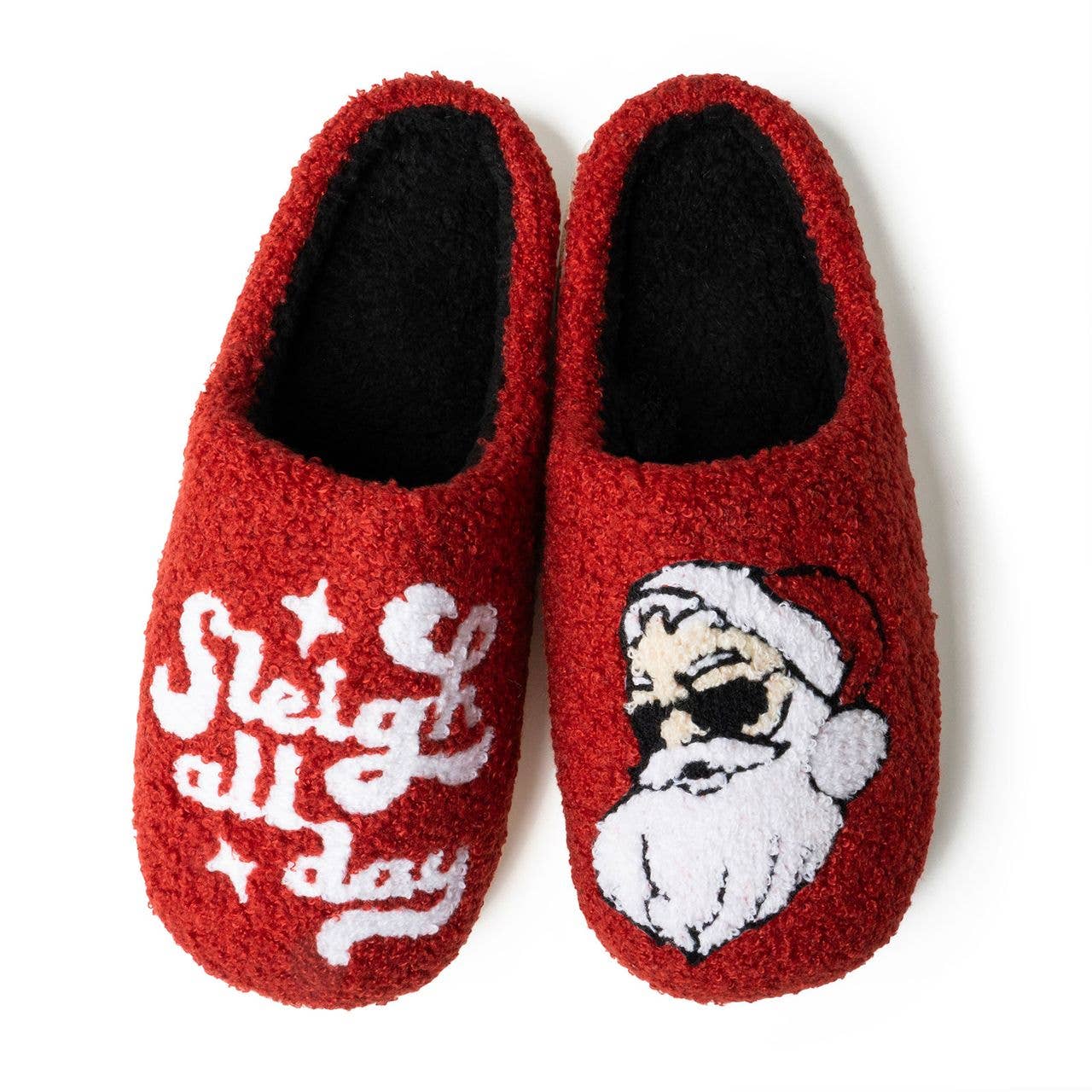 Two Left Feet Holiday Lounge Out Loud Comfy Slippers