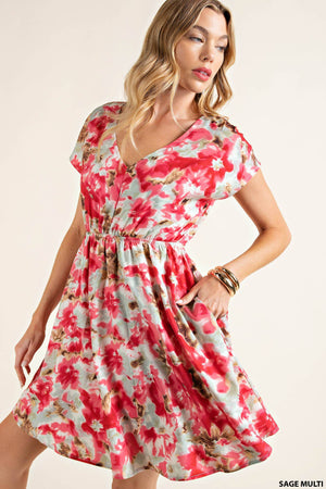 Kori Sweet Sentiments Floral Dress