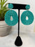 Earrings - Beaded Bliss Teal