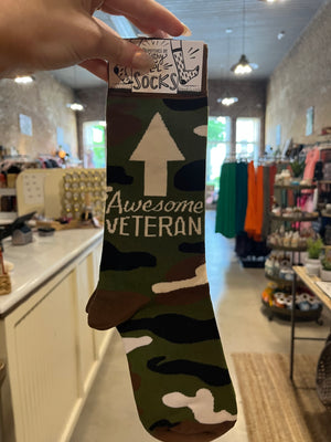 Awesome Veteran Socks