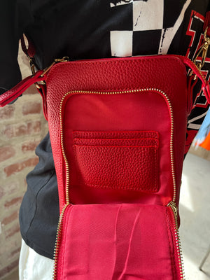 On the Town Crossbody - Red