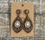 Earrings - Cowboy Tears Howlite