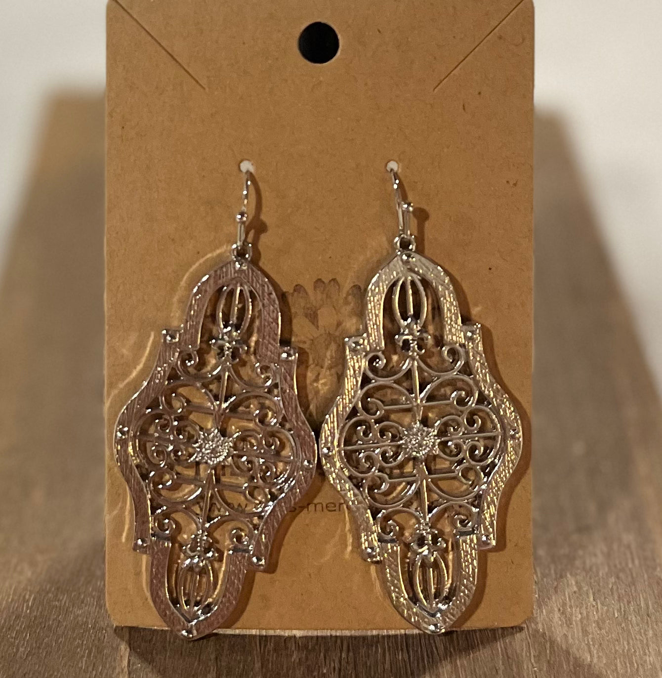 Earrings - Louisiana Prayer Silver