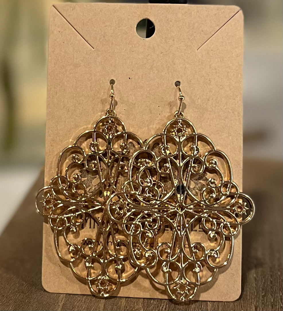 Earrings - Quatrefoil QT