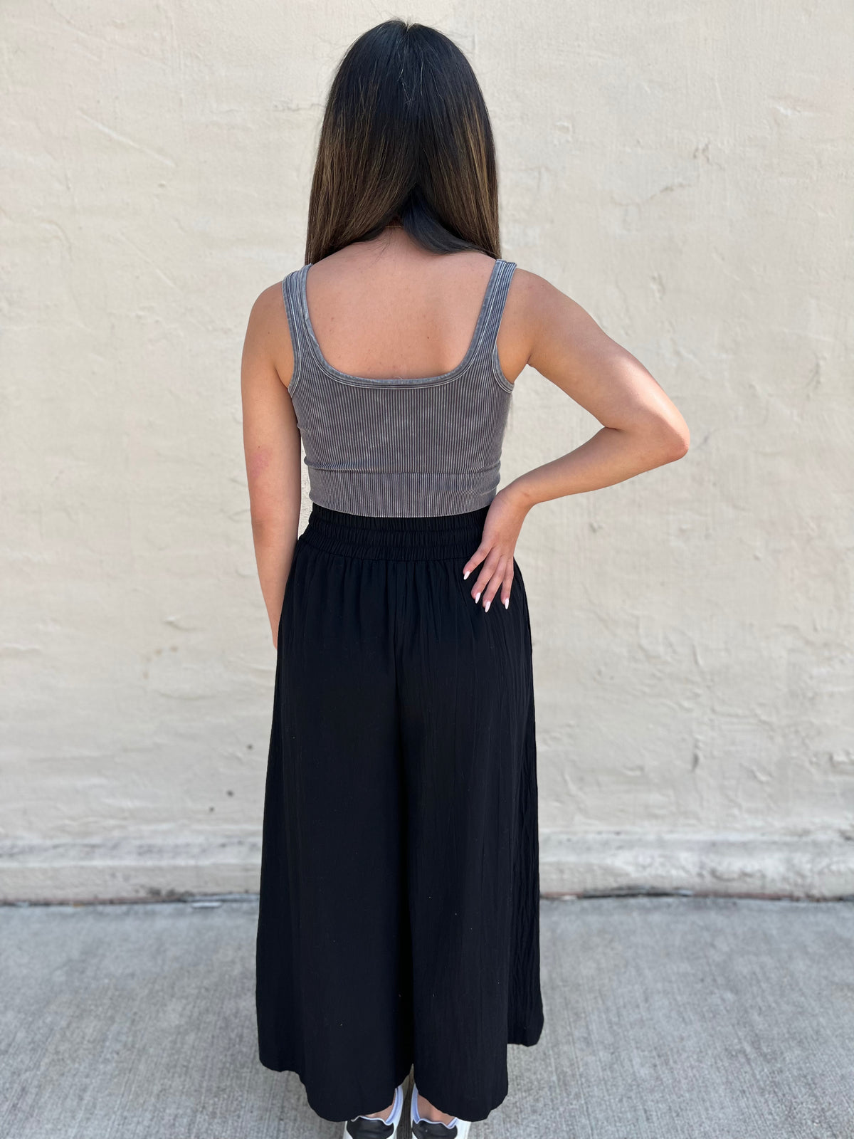 Mustard Seed The Girl From Yesterday Wide Leg Pants - Black - Mills  Mercantile