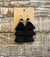 Earrings - Totally Tassel Black