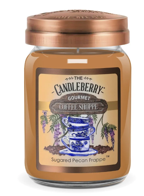 Candleberry - Sugared Pecan Frappe - Coffee Shoppe Large Jar