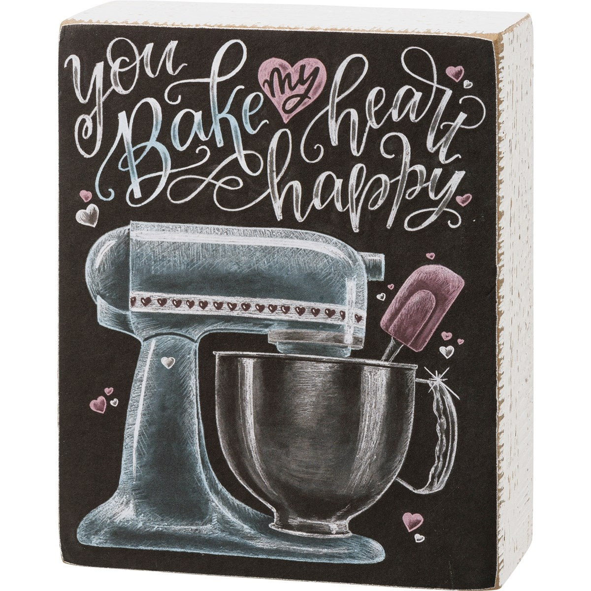 Chalk Sign - Bake My Heart