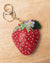 Keychain - Strawberry Rhinestone