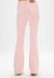 JUDY BLUE Tillie Pink Mid Rise Flare