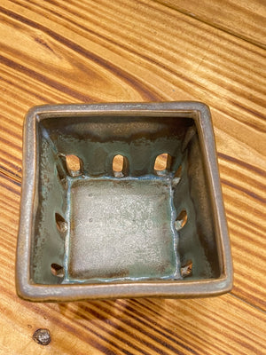 Glazed Stoneware Basket