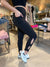 RAE MODE Lexie Cropped Yoga Leggings-Black