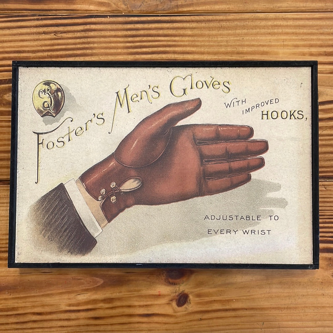 Wooden Sign - Glove Advertisement