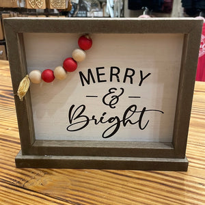 Reversible Holiday Sign