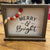 Inset Sign - Reversible Beaded Holiday